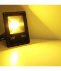 Светодиодный прожектор RGB 220 В, 30 Вт , COB, SLIM, IP65
