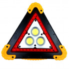 Аккумуляторный портативный фонарь -прожектор COB 3 диода/знак аварийной остановки