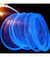 Световой оптоволоконнный кабель бокового свечения в прозрачной трубке, d 4мм