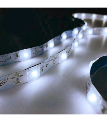 Светодиодная лента Zig-Zag (S - образная) с линзой Premium 6060, 20 LED, Белый, 12В, IP44