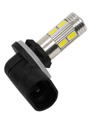 Авто LED лампа в противотуманные фары тип: SMD 5630 +линза 9006 (HB4) H8 10 Ватт