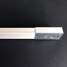 Шинопровод - 3-х контактный, однофазный, белый|черный, 150 см