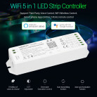 WiFi контроллер с трансмиттером, 5 в 1 (для одноцветной, RGB, RGBW,CCT,RGB+CCT), WL5