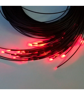 Световой оптоволоконный кабель термостойкий для сауны, готовый жгут 100 шт, длина 3 м, d 1 мм