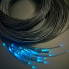 Световой оптоволоконный кабель термостойкий для сауны, готовый жгут 80 шт, длина 5 м, d 1 мм
