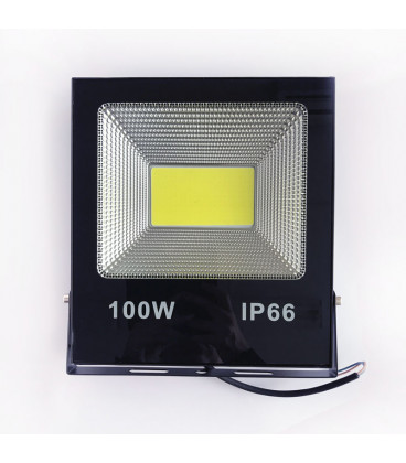 Светодиодный прожектор 12В DC 100 Вт, цвет белый, IP65, COB