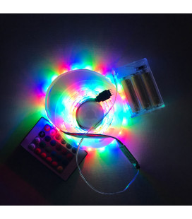 Светодиодная лента SMD 2835, 60 диодов, RGB
