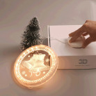 3D фигура-светильник «ЕЛОЧКА», на батарейках