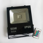 Светодиодный прожектор 220В 50 Ватт COB,PRO, цвет RGB, IP65