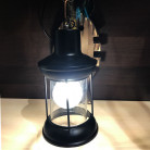 Настенный светильник фонарь (бра) на деревянной основе "Рыба"