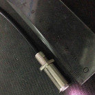 Концевой зажим с линзой для оптоволоконного кабеля 3-5 мм, диаметр линзы 12 мм, (аналог Cariitti)