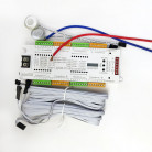 Контроллер для подсветки ступеней, 36 портов, 400 Вт для одноцветной ленты + 2 порта spi программируемая лента