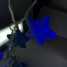 Новогодняя гирлянда «Звезда», 3 м., синий