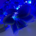 Новогодняя гирлянда «Цветы, 3,5м., цвет синий