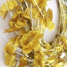 Ветвь сакуры светододная, 230 см, цвет золотой