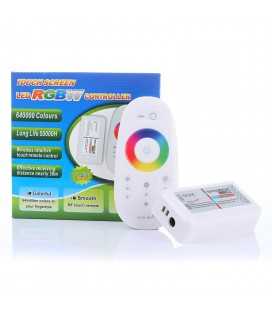 Touch Радиоконтроллер RGBW/RGBW.White, белый , 2,4 Гц , 24А
