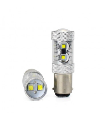 Светодиодная авто лампа ПТФ, CREE XBD +линза H1 30 Ватт