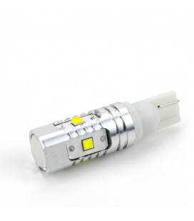 Светодиодная авто лампа T10 (W5W), CREE XBD +линза 30 Ватт