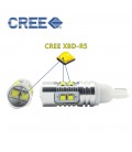 Светодиодная авто лампа T10 (W5W), CREE XBD +линза 50 Ватт