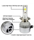 Светодиодная авто лампа, головной свет COB 9004 (HB1)