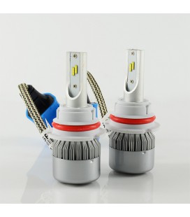 Комплект светодиодных авто ламп, головной свет Flip Chip 9007 (HB5)