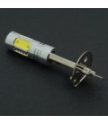 Авто LED лампа в противотуманные фары тип:COB +линза H1 7,5 Ватт