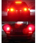 Авто LED лампа цоколь 1156(P21W, BA15S) тип: smd 5630 +линза 8 Ватт красный