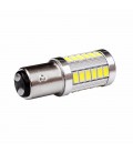 Авто LED лампа цоколь 1157(P21/5W,BAU15D) тип: smd 5630 +линза 8 Ватт белый