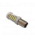 Авто LED лампа цоколь 1157(P21/5W,BAU15D) тип: smd 2835 +линза 13 Ватт