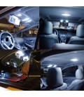 Авто LED лампа c декодером цоколь C5W тип: SMD 4014( 20 диодов 5 Ватт 39 мм белый