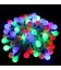 Светодиодная гирлянда ШАРИКИ, соединяемая, 220В, 20 м, 200 шариков, цвет RGB