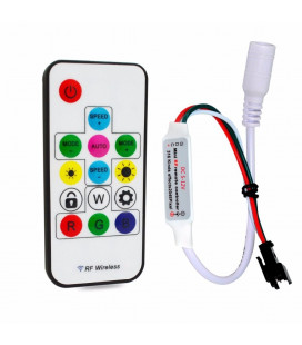 SPI Контроллер SP103E - Мини RF,пульт 14 кнопка, радио, 5В